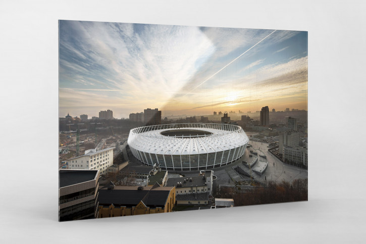 Himmel über dem Olympiastadion Kiew - 11FREUNDE BILDERWELT