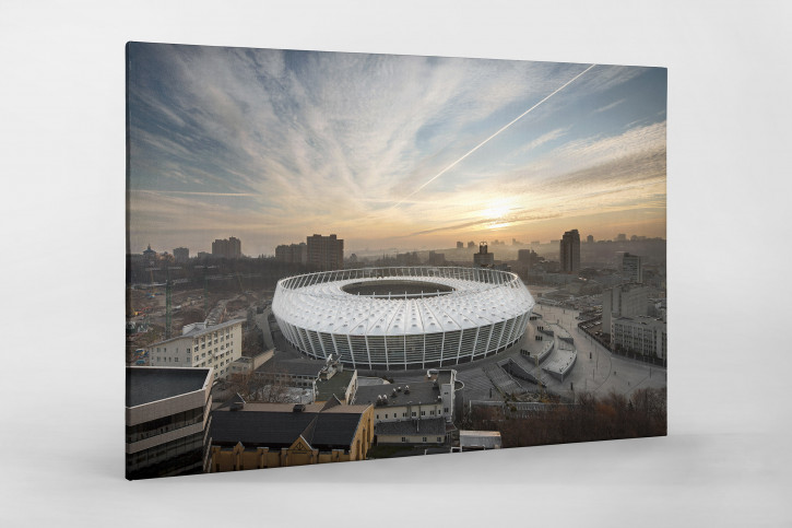 Himmel über dem Olympiastadion Kiew - 11FREUNDE BILDERWELT