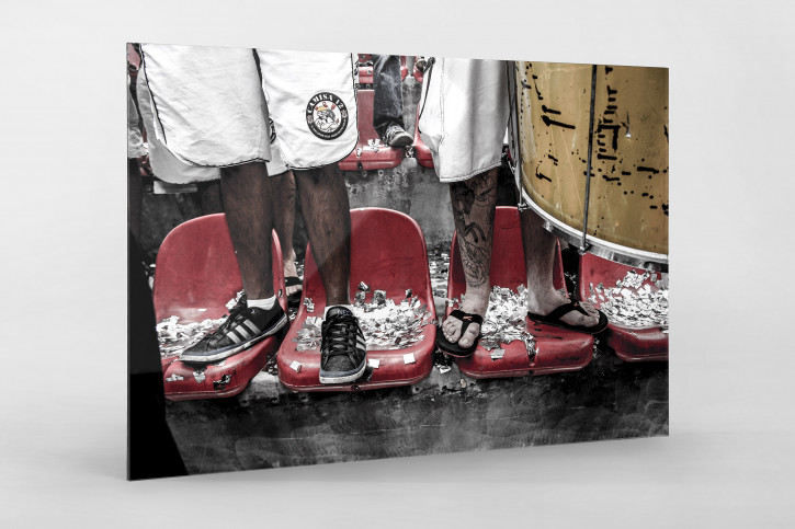 In The Middle Of Corinthians Fans - Gabriel Uchida - 11FREUNDE BILDERWELT