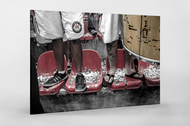 In The Middle Of Corinthians Fans - Gabriel Uchida - 11FREUNDE BILDERWELT