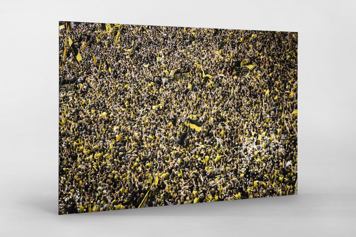 Gelbe Wand - Farbe (2) - 11FREUNDE SHOP - Fußball Wandbild - BVB Borussia Dortmund