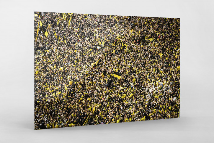 Gelbe Wand - Farbe (2) - 11FREUNDE SHOP - Fußball Wandbild - BVB Borussia Dortmund