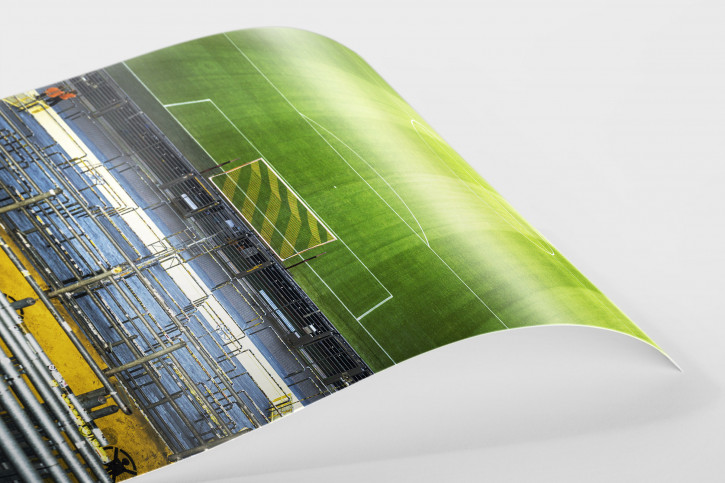Leere Süd (Farbe) - Fußball Wandbild - 11FREUNDE SHOP