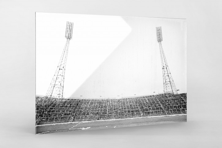Leere Tribüne im Hampden Park - Fußball Foto Wandbild - 11FREUNDE SHOP