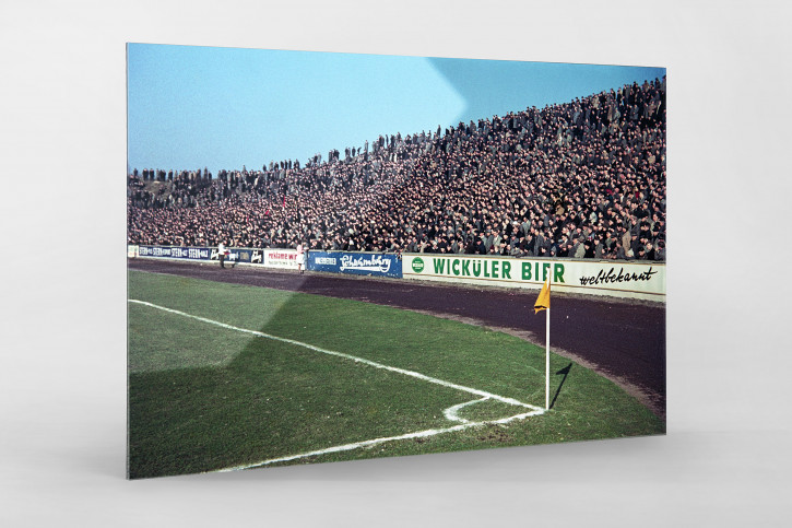 Tribüne Stadion am Uhlenkrug - 11FREUNDE SHOP - Fußball Foto Wandbild