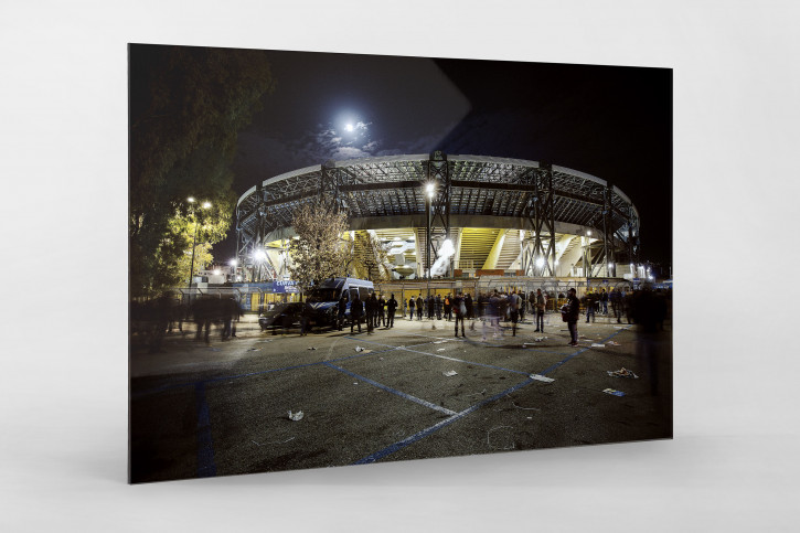 Stadio San Paolo bei Flutlicht (Farbe)