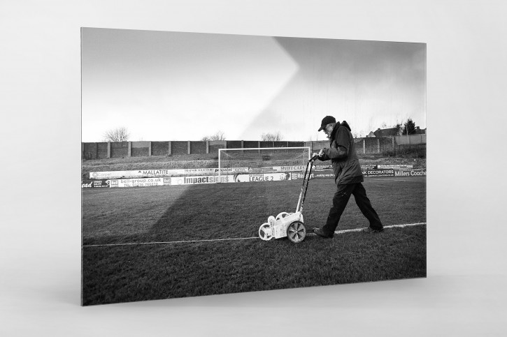 Platzwart in Schottland - Fußball Wandbild - 11FREUNDE SHOP