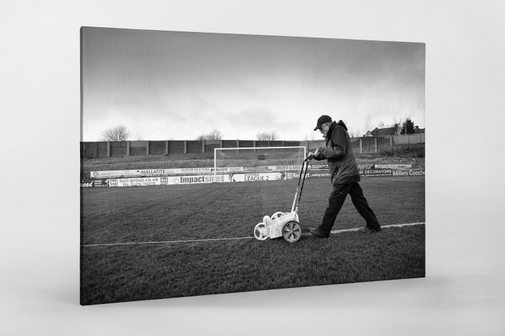 Platzwart in Schottland - Fußball Wandbild - 11FREUNDE SHOP