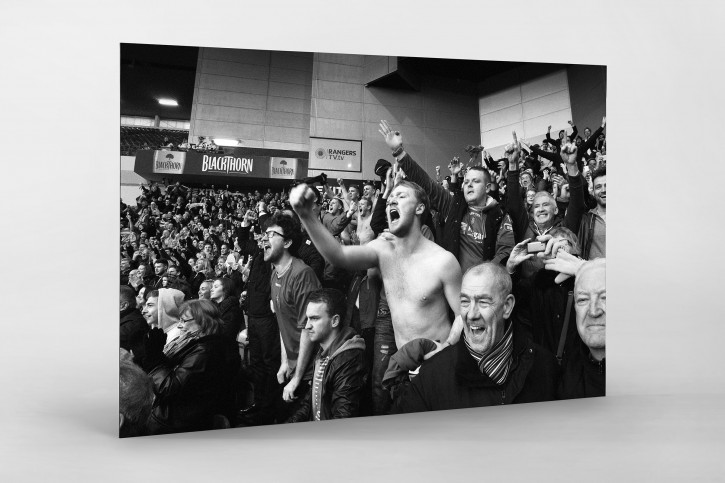 Unerwarteter Jubel - Fußball Wandbild - 11FREUNDE SHOP