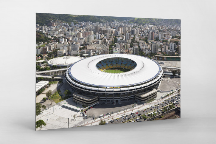 Maracana und Skyline Rio - Fußball Wandbild - 11FREUNDE SHOP