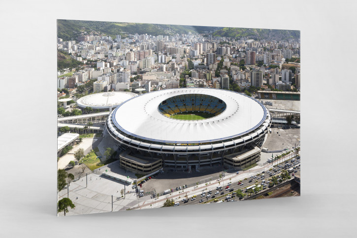 Maracana und Skyline Rio - Fußball Wandbild - 11FREUNDE SHOP