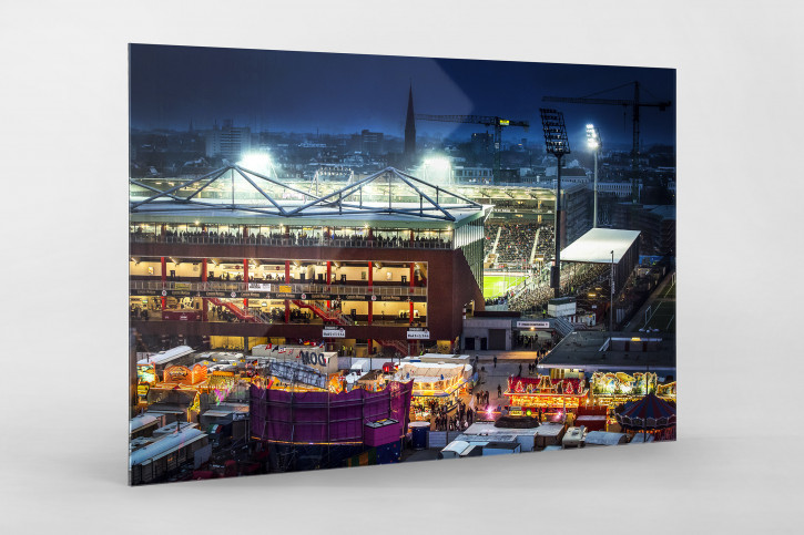 Millerntor und Hamburger Dom (3) - 11FREUNDE SHOP - FC St. Pauli - Fußball Fotos als Wandbild bestellen