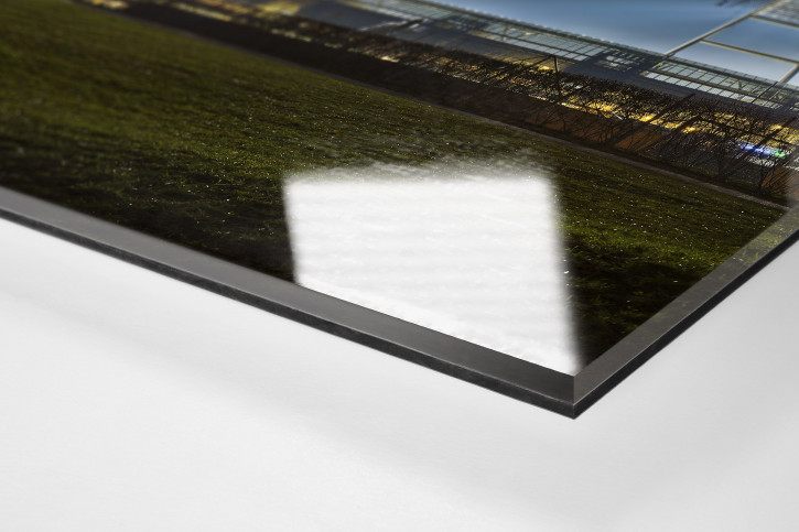 Weserstadion bei Flutlicht (Farbe-Hochformat) - Christoph Buckstegen Foto - 11FREUNDE SHOP