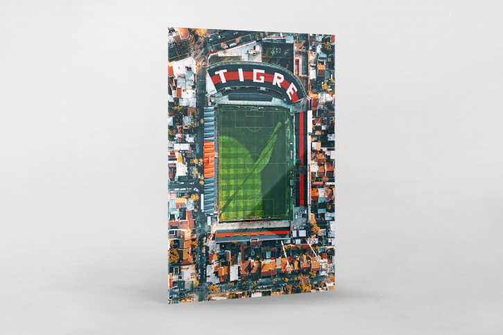 Vogelperspektive Estadio Jose Dellagiovanna - CA Tigre Stadion Wandbild - 11FREUNDE SHOP