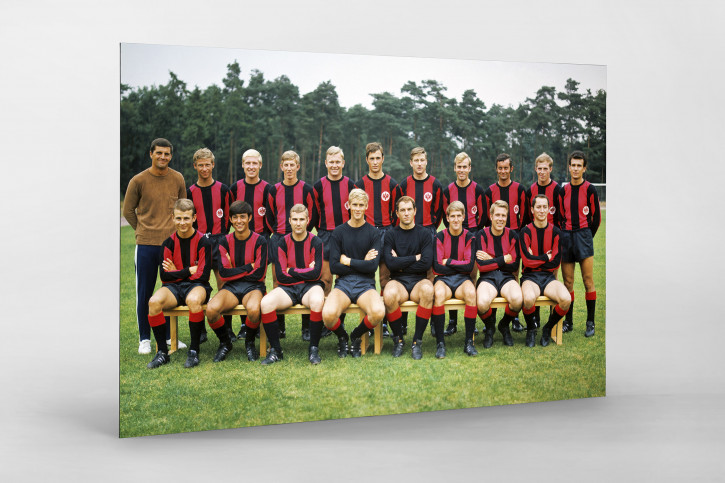 Eintracht Frankfurt Mannschaftsfoto 1969/70 - 11FREUNDE BILDERWELT
