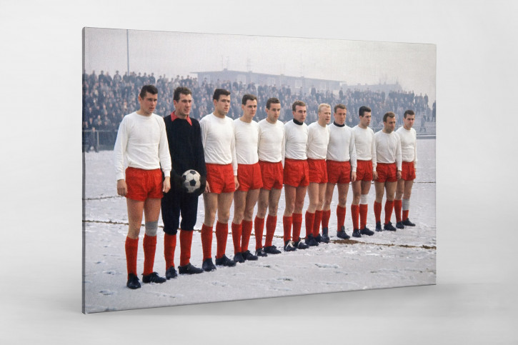 Mannschaftsfoto Rot-Weiss Essen 1963/64 - 11FREUNDE BILDERWELT