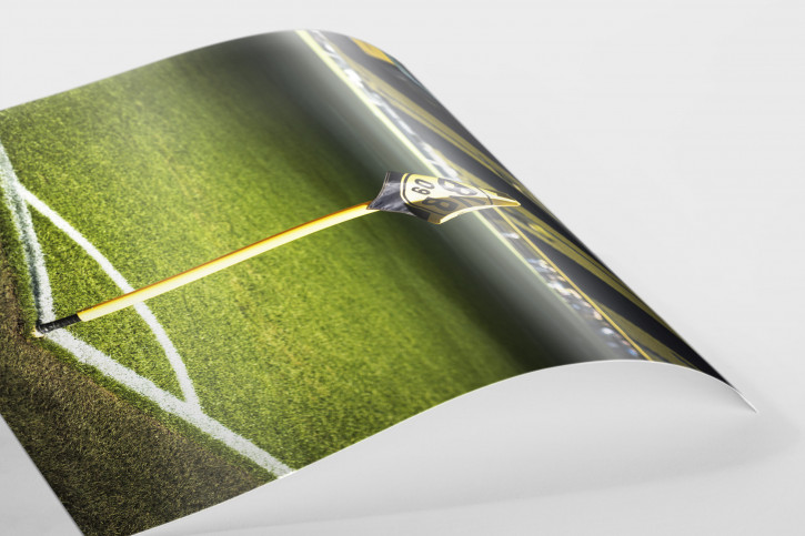 Eckfahne Signal-Iduna-Park - Wandbild