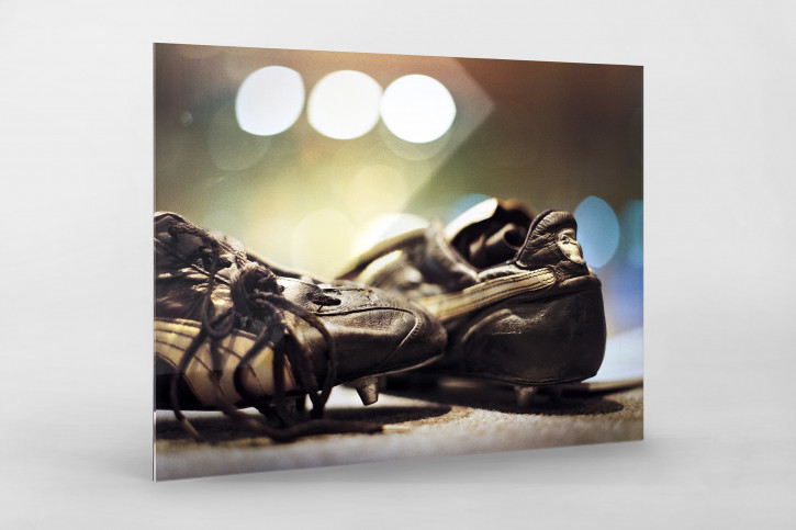 Maradonas Schuhe (Farbe) - Fußball Foto Wandbild - 11FREUNDE SHOP