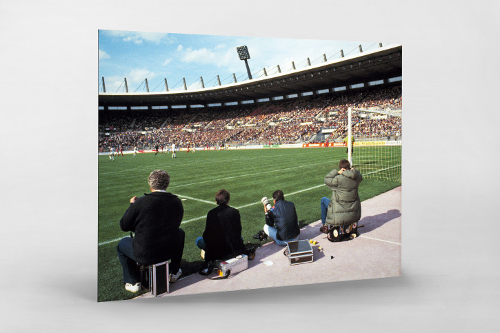 Im Rheinstadion 1983 - Fußball Foto Wandbild - 11FREUNDE SHOP