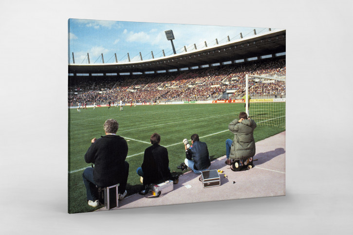 Im Rheinstadion 1983 - Fußball Foto Wandbild - 11FREUNDE SHOP