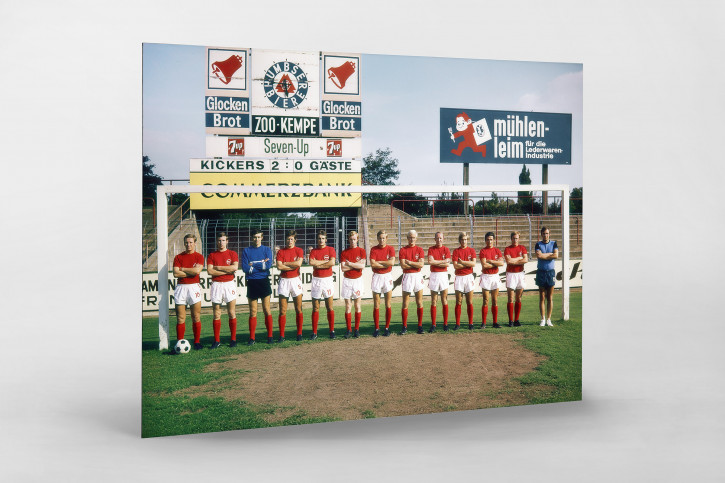 Kickers Offenbach Mannschaftsfoto 1970/71 - 11FREUNDE BILDERWELT