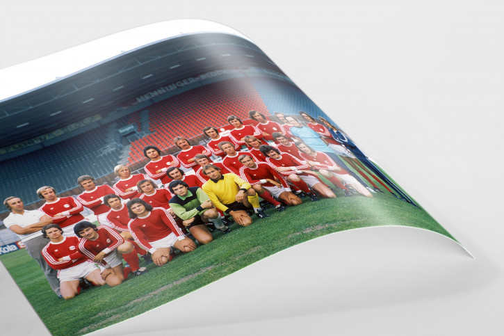 Kickers Offenbach Mannschaftsfoto 1975/76 - 11FREUNDE BILDERWELT