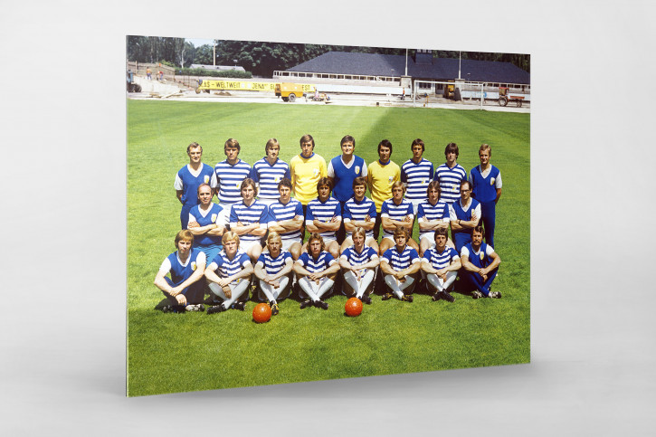 FC Carl Zeiss Jena (1) Mannschaftsfoto in den Siebzigern - 11FREUNDE BILDERWELT