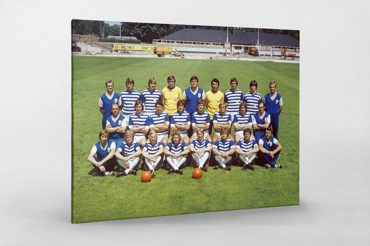 FC Carl Zeiss Jena (1) Mannschaftsfoto in den Siebzigern - 11FREUNDE BILDERWELT