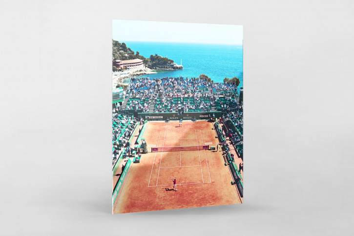 Tennis mit Aussicht - Sport Fotografie als Wandbild - Tennis Foto - NoSports Magazin - 11FREUNDE SHOP