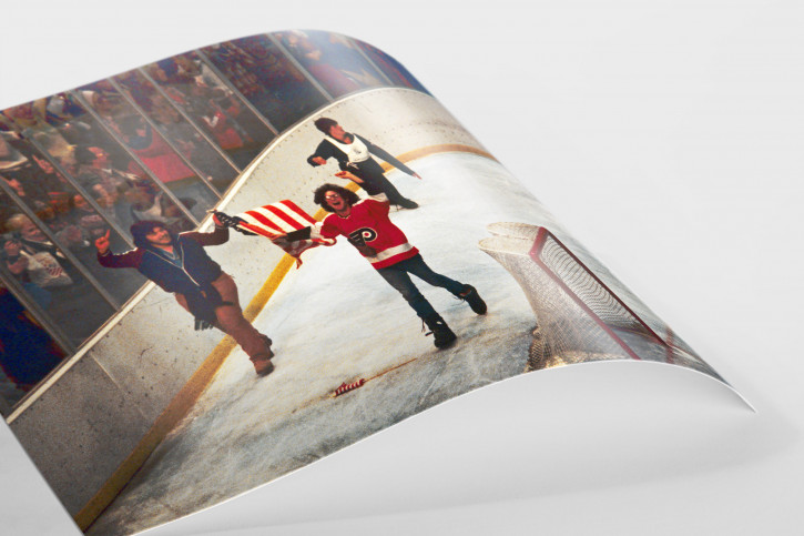 Jubel nach dem "Miracle On Ice" - Sport Fotografie als Wandbild - Eishockey Foto - NoSports Magazin 