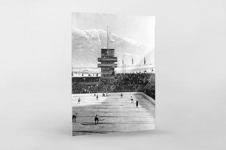 Kanada vs. Österreich 1930 - Sport Fotografien als Wandbilder - Eishockey Foto - NoSports Magazin 