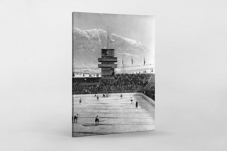 Kanada vs. Österreich 1930 - Sport Fotografien als Wandbilder - Eishockey Foto - NoSports Magazin 