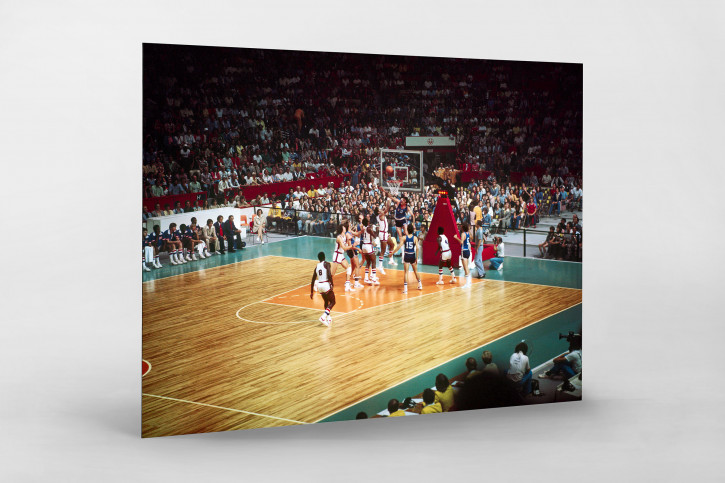 Jugoslawien vs. USA 1976 - Sport Fotografie als Wandbild - Basketball Foto - NoSports Magazin - 11FREUNDE SHOP