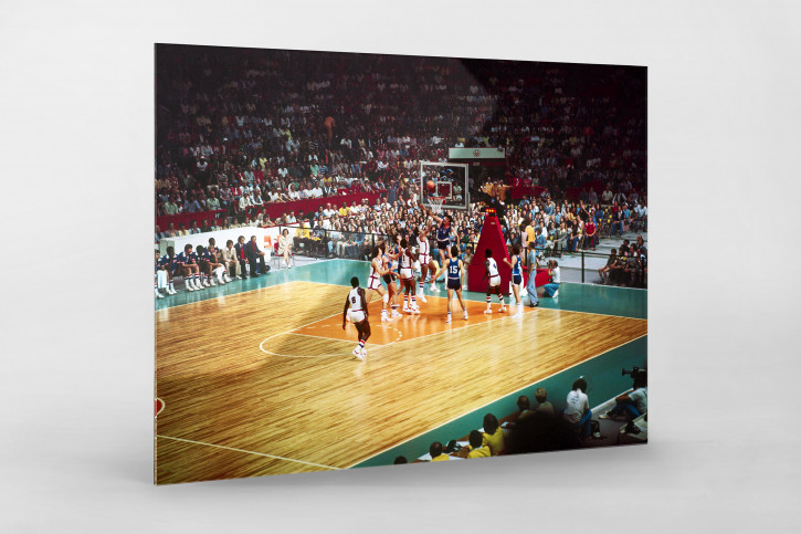 Jugoslawien vs. USA 1976 - Sport Fotografie als Wandbild - Basketball Foto - NoSports Magazin - 11FREUNDE SHOP