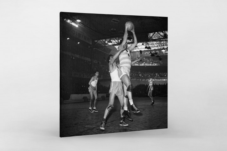 Basketball in Paris - Sport Fotografie als Wandbild - Basketball Foto - NoSports Magazin - 11FREUNDE SHOP