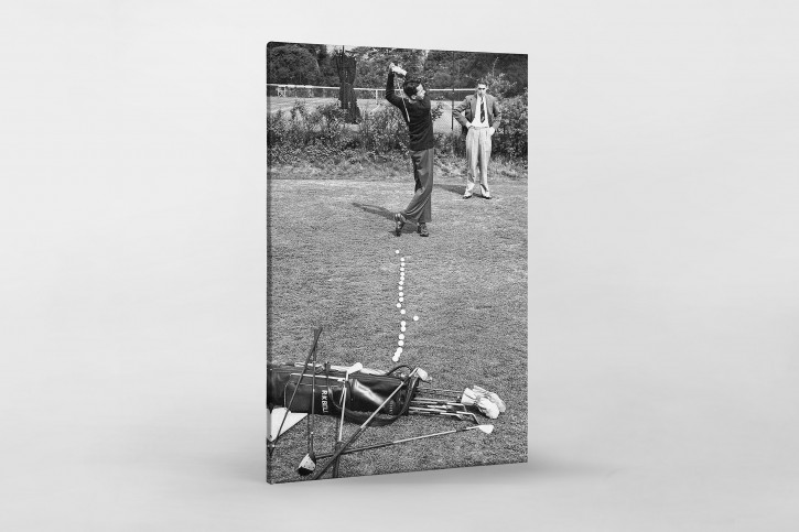Abschlagtraining - Sport Fotografie als Wandbild - Golf Foto - NoSports Magazin 