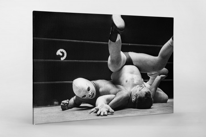 Catchen in Paris - Sport Fotografie als Wandbild - Wrestling Foto - NoSports Magazin - 11FREUNDE SHOP