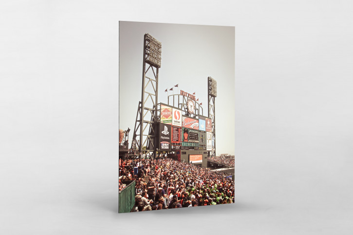 Anzeigetafel AT&T Park - 11FREUNDE SHOP - Baseball Fotos - NoSports