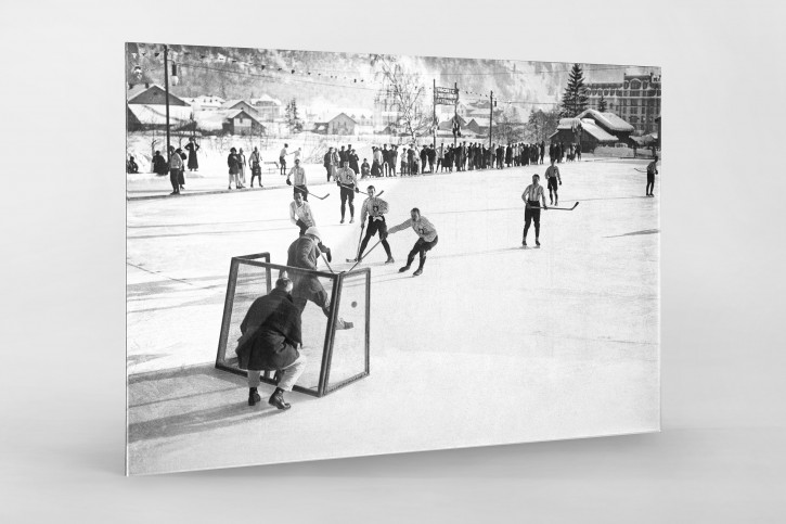 Eishockey in Chamonix (2) - Sport Fotografien als Wandbilder - Eishockey Foto - NoSports Magazin 