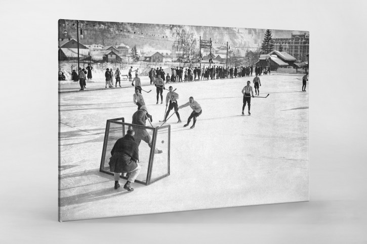 Eishockey in Chamonix (2) - Sport Fotografien als Wandbilder - Eishockey Foto - NoSports Magazin 