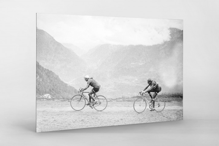 Hinterher bei der Tour 1949 - Sport Fotografien als Wandbilder - Radsport Foto - NoSports Magazin 