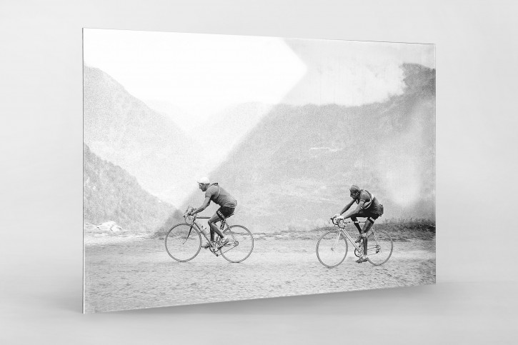 Hinterher bei der Tour 1949 - Sport Fotografien als Wandbilder - Radsport Foto - NoSports Magazin 
