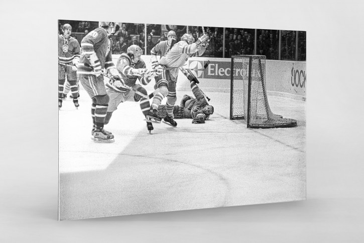Im Luzhniki Sports Palace 1973 - Sport Fotografien als Wandbilder - Eishockey Foto - NoSports Magazin 