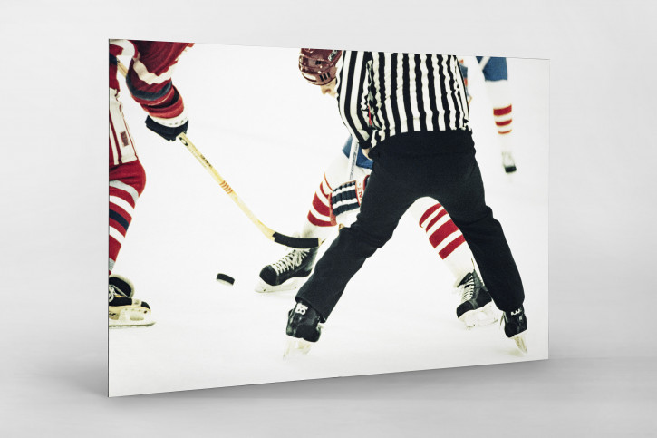 CSSR vs. Kanada 1984 - Sport Fotografie als Wandbild - Eishockey Foto - NoSports Magazin 