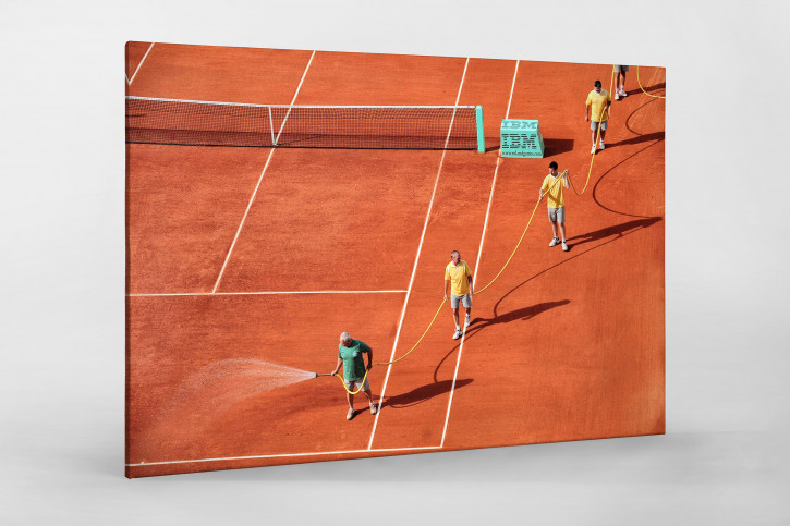 Bewässerung - Sport Fotos als Wandbilder - Tennis Foto - NoSports Magazin 