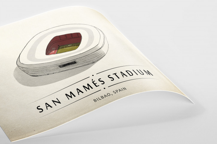 World Of Stadiums: San Mamés Stadium - Poster bestellen - 11FREUNDE SHOP