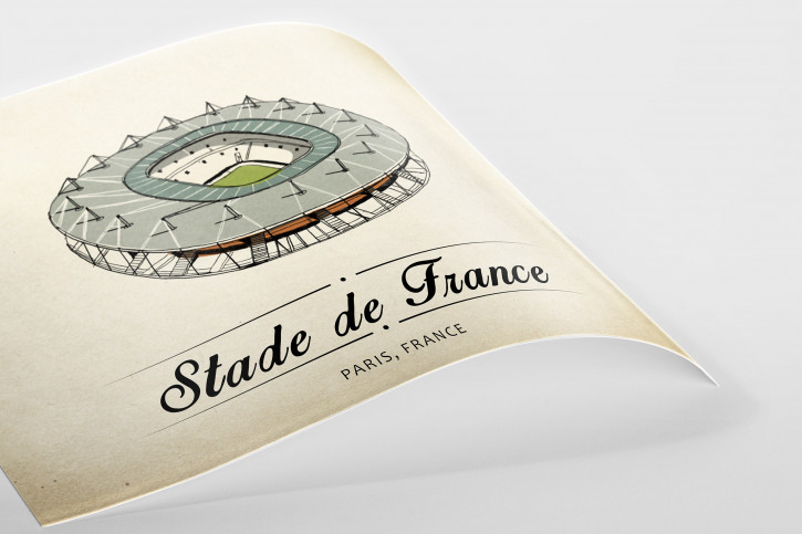 World Of Stadiums: Stade de France - Poster bestellen - 11FREUNDE SHOP