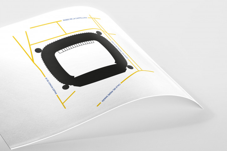 Piktogramm: Real Madrid - Poster bestellen - 11FREUNDE SHOP