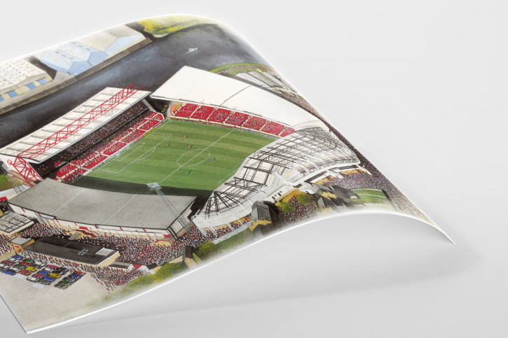 Stadia Art: City Ground - Poster bestellen - 11FREUNDE SHOP