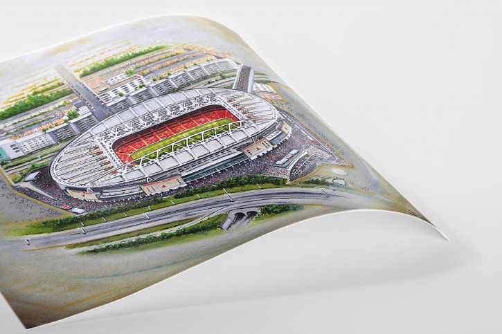 Stadia Art: Emirates Stadium (2) - Poster bestellen - 11FREUNDE SHOP